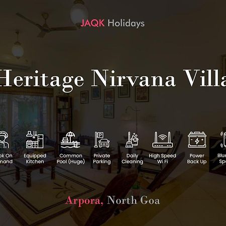 Heritage Nirvana Villa - 4Bhk, Goa Calangute Ngoại thất bức ảnh